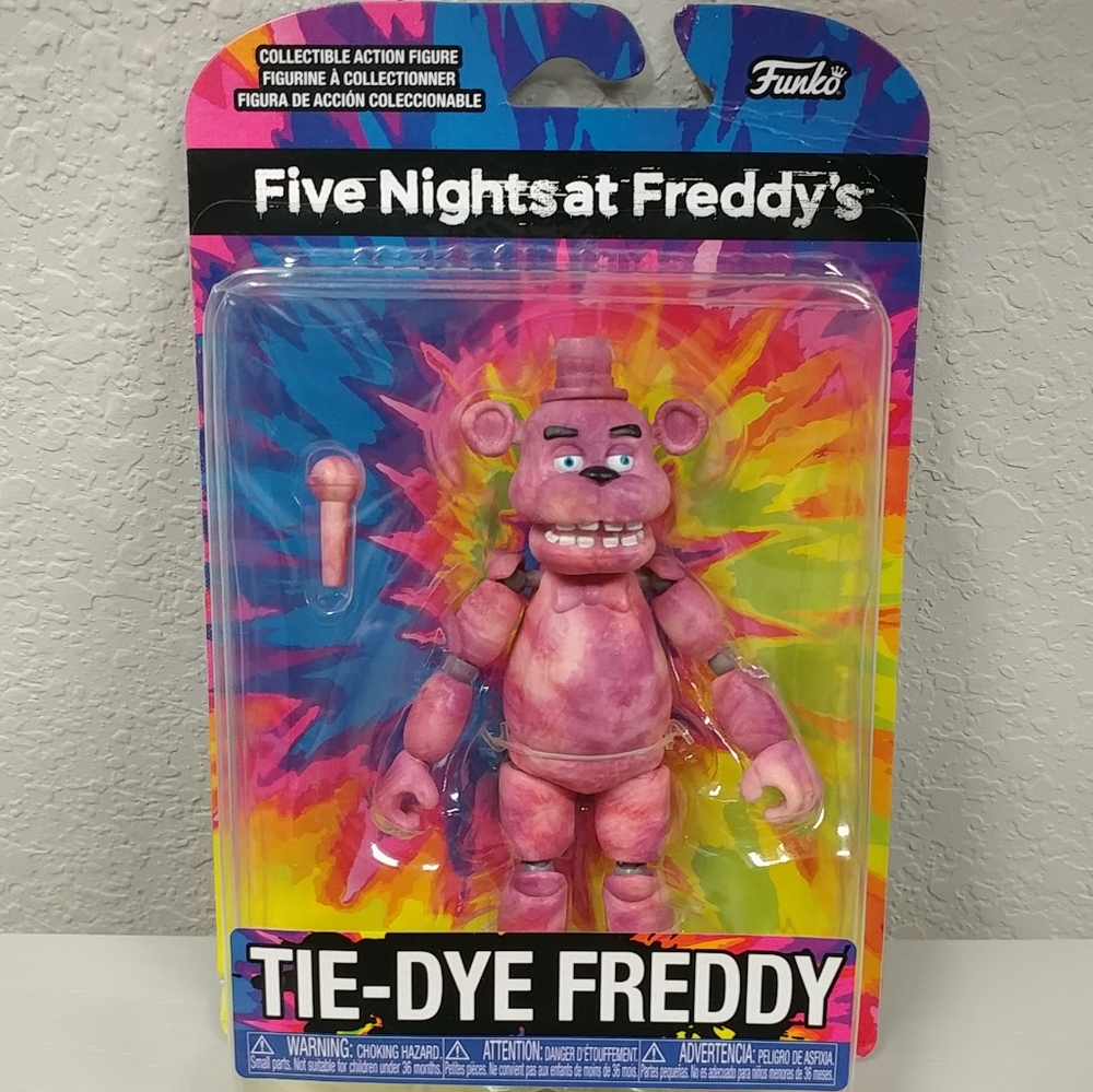 Five Nights at Freddy's Tie-Dye Freddy Collectible Action Figure FNAF Funko